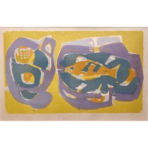 Jean Le Moal (1909–2007) – *le Poisson*, 1952 – Original Lithograph, Signed And Numbered