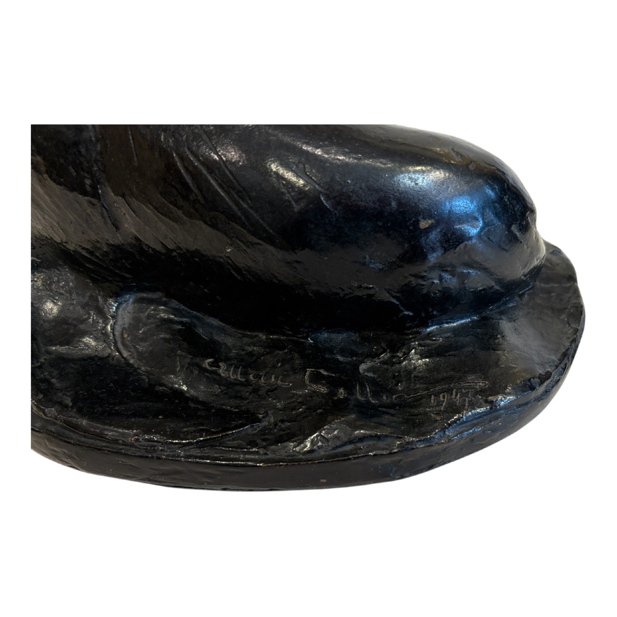 Albéric Collin (1886-1962) - "sea Lion Awakening"-photo-5