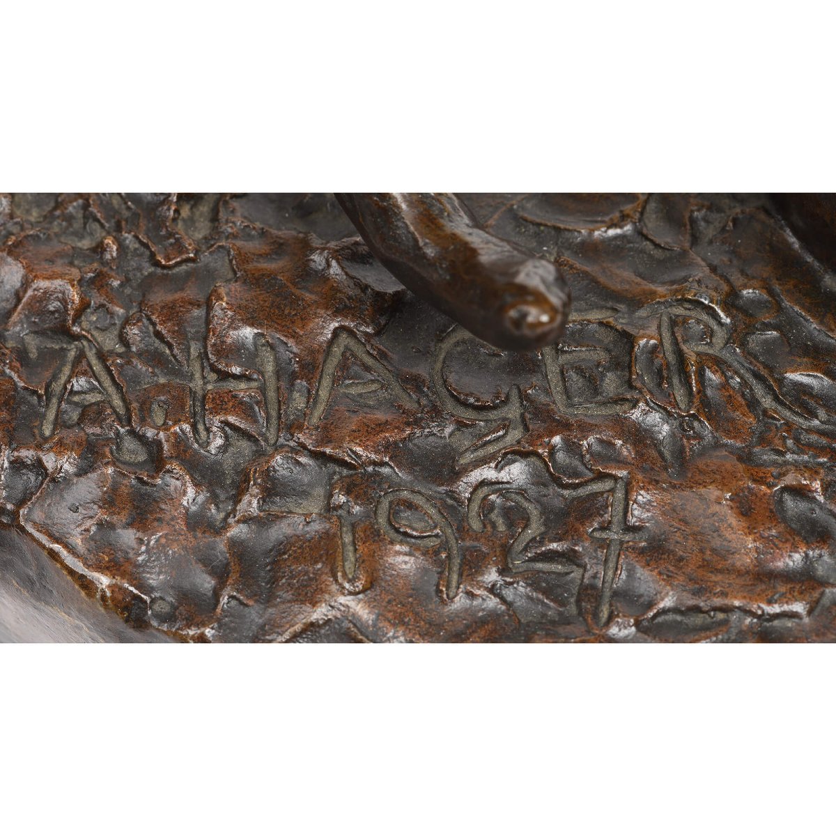 Albert Hager (1857-1940) - "lioness On The March"-photo-1