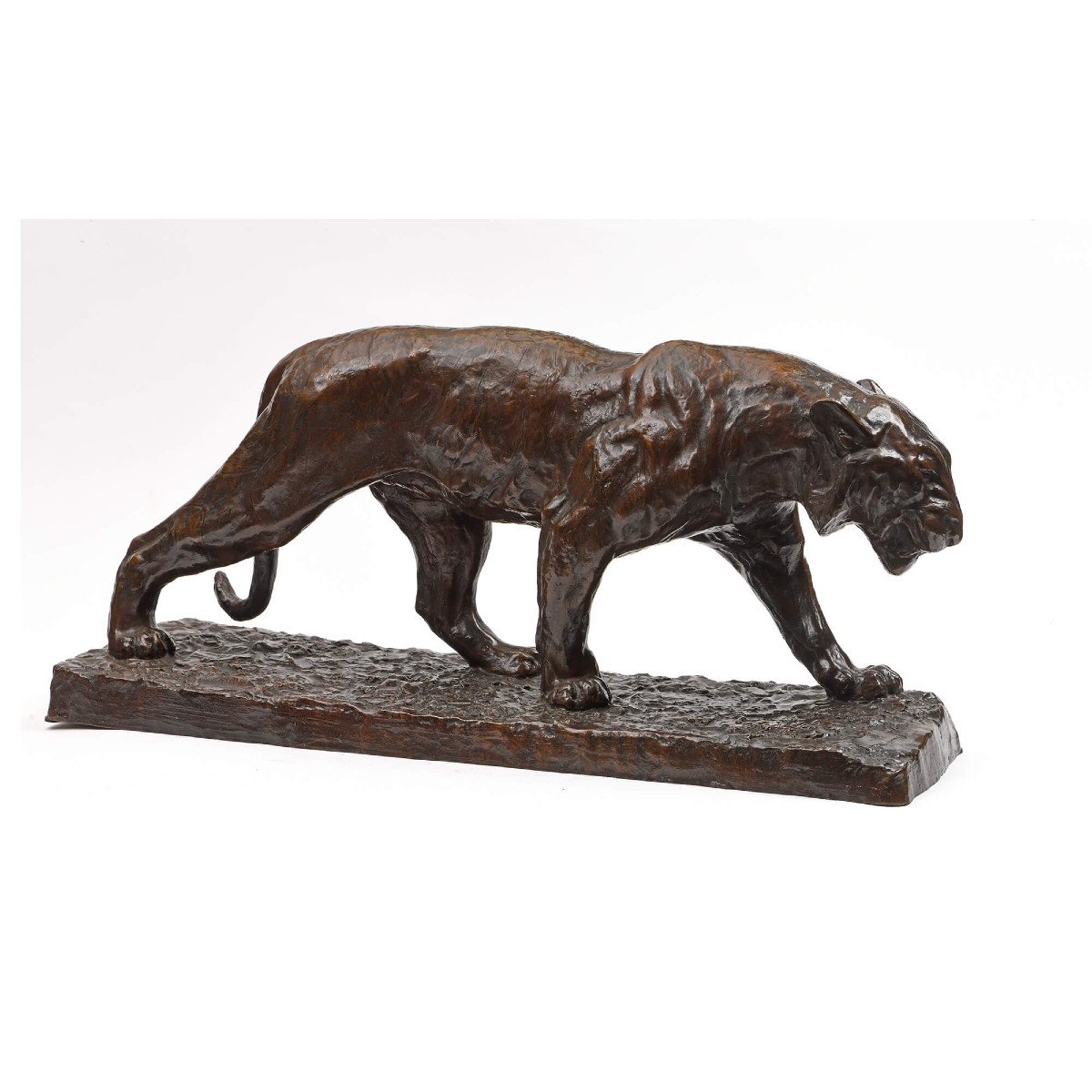 Albert Hager (1857-1940) - "lioness On The March"