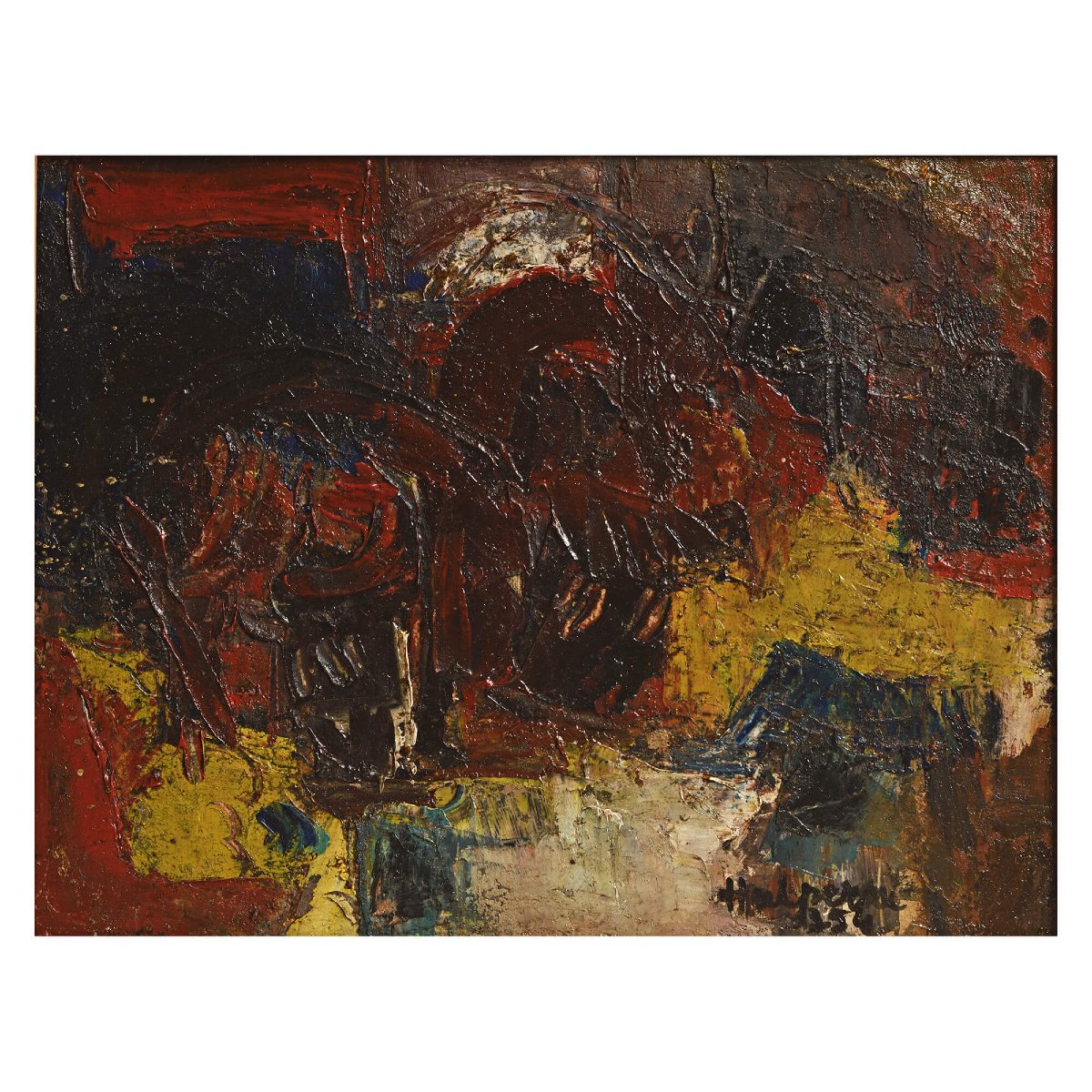 Stacha Halpern (1919-1969) - “composition”-photo-2