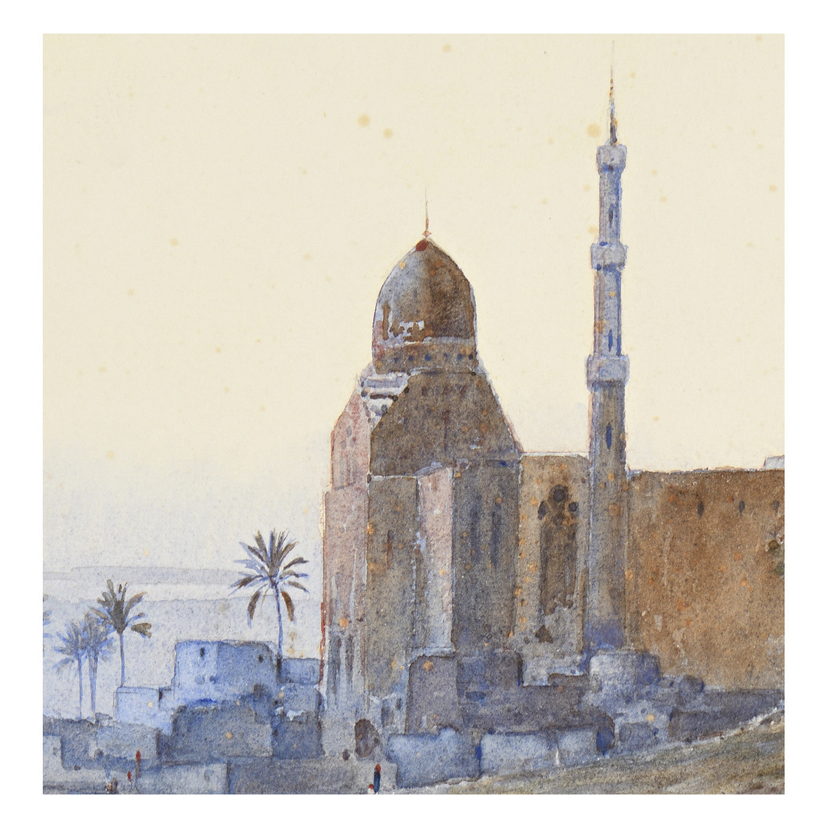 Marcel BLAIRAT (1849-1891) - "Bord du Nil"-photo-2