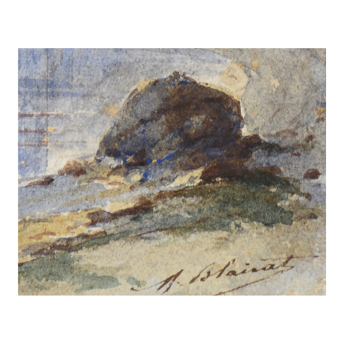 Marcel BLAIRAT (1849-1891) - "Bord du Nil"-photo-4