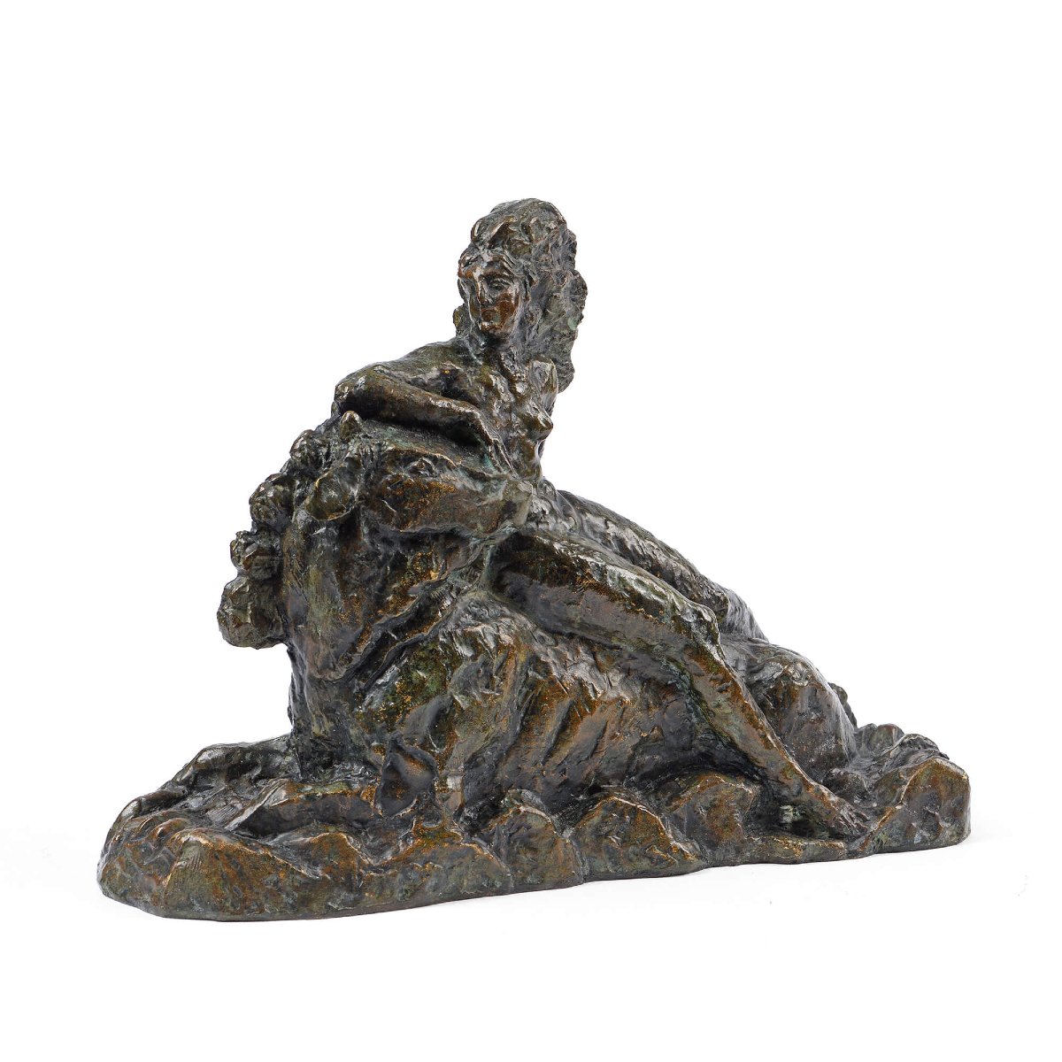 Émile-Antoine BOURDELLE (1861-1929) - "Enlèvement d'Europe"-photo-3