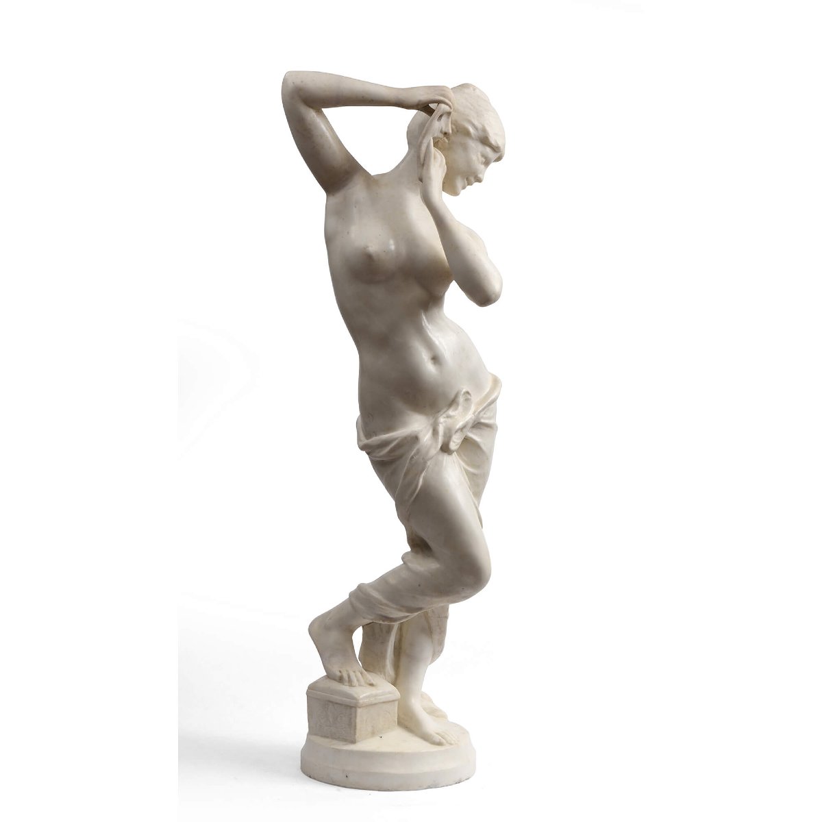 Alfred BOUCHER (1850-1934) - "La Comédie"-photo-3