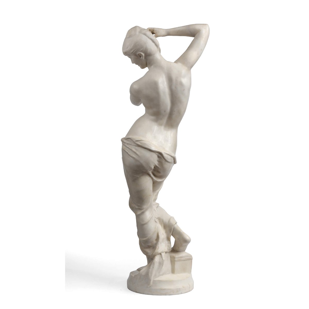 Alfred BOUCHER (1850-1934) - "La Comédie"-photo-3