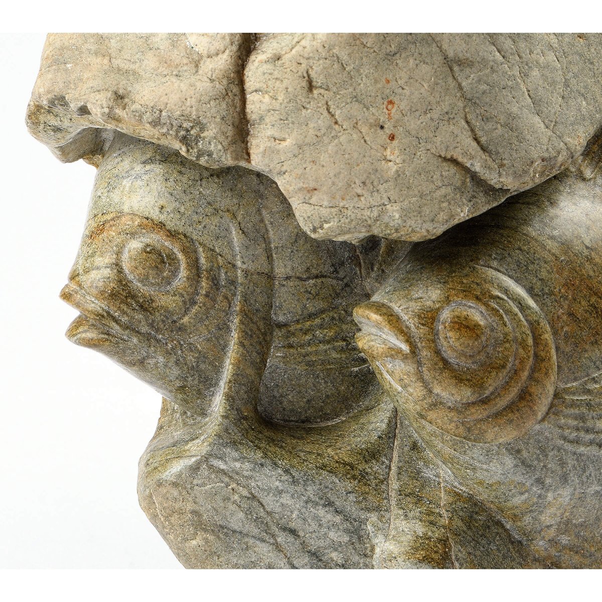 Edouard-Marcel SANDOZ (1881-1971) - "Deux poissons à l'abri"-photo-1