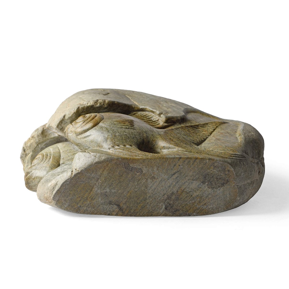 Edouard-Marcel SANDOZ (1881-1971) - "Deux poissons à l'abri"-photo-4