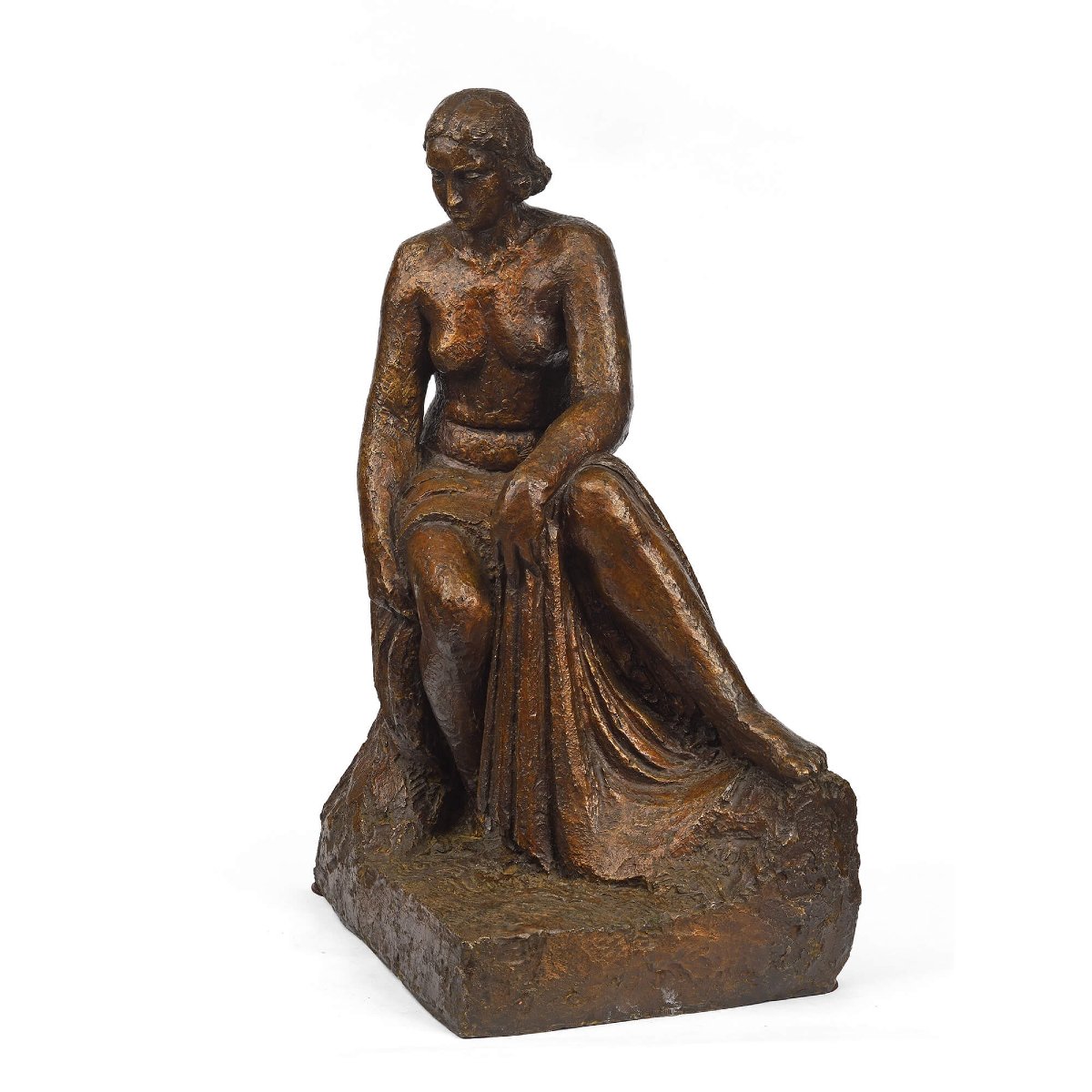 René Collamarini (1904–1983) - “seated Bather”-photo-3