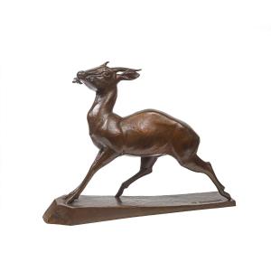 Maurice PROST (1894-1967) - "Gazelle Tétracère"