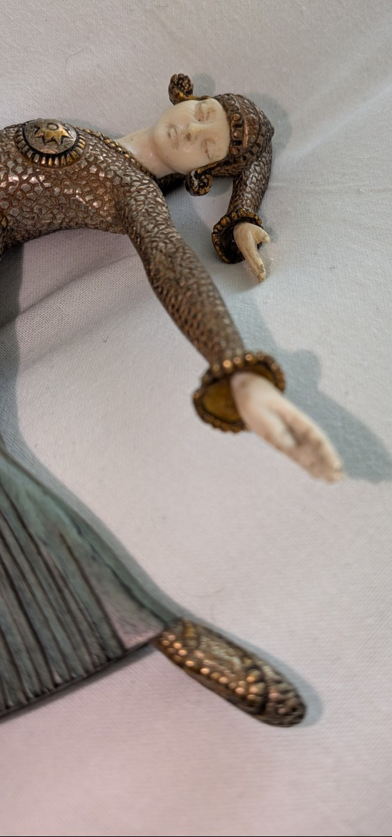 Ayouta Dancer Sculpture By Demeter H. Chiparus  1925-photo-1