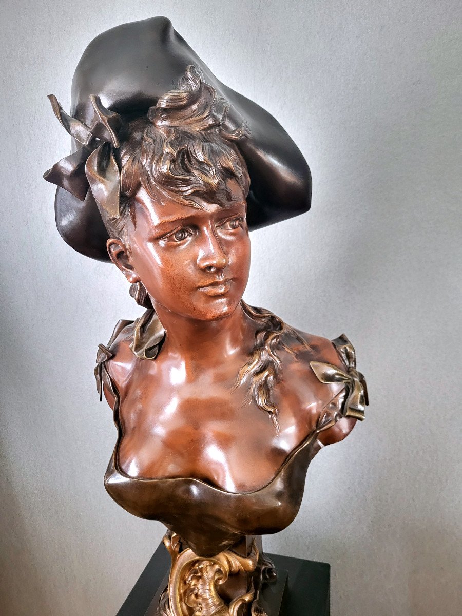 Bronze Sculpture Signed A.nelson And Stamp Of The Founder H.luppens Societe Bruxelles Bronze Art-photo-2