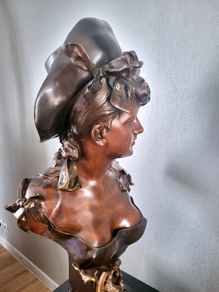 Bronze Sculpture Signed A.nelson And Stamp Of The Founder H.luppens Societe Bruxelles Bronze Art-photo-4