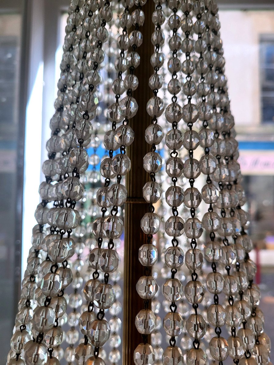 Baccarat Mongolian Shaped Tassel Chandelier-photo-3