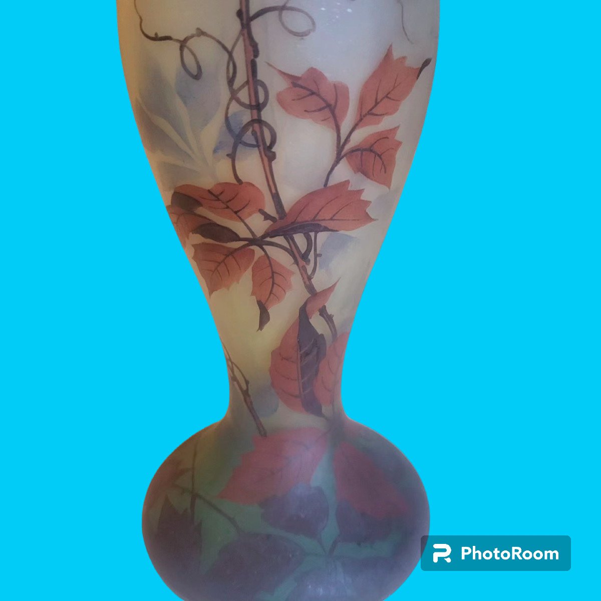 Peynaud Jean-simon Vase On Baluster Shape Heel Signed-photo-3