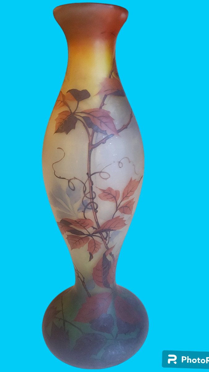 Peynaud Jean-simon Vase On Baluster Shape Heel Signed