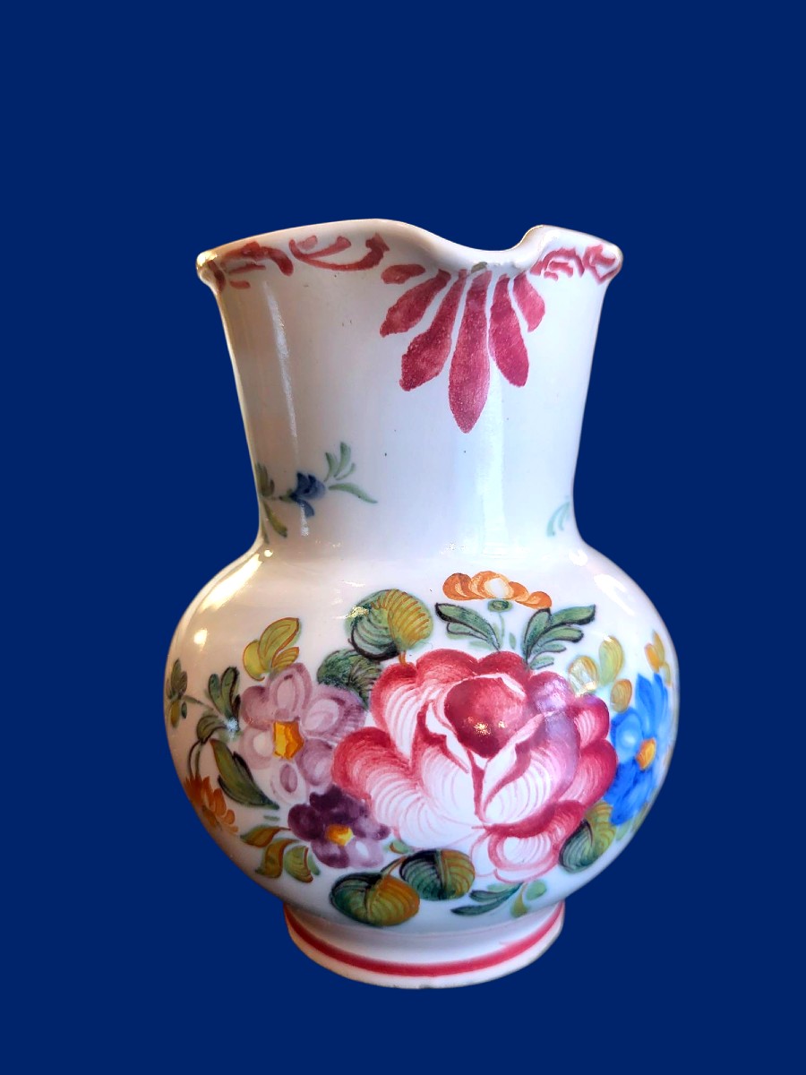 Head To Head In Malicorne Earthenware Signed Emile Tessier, 19th Century-photo-3
