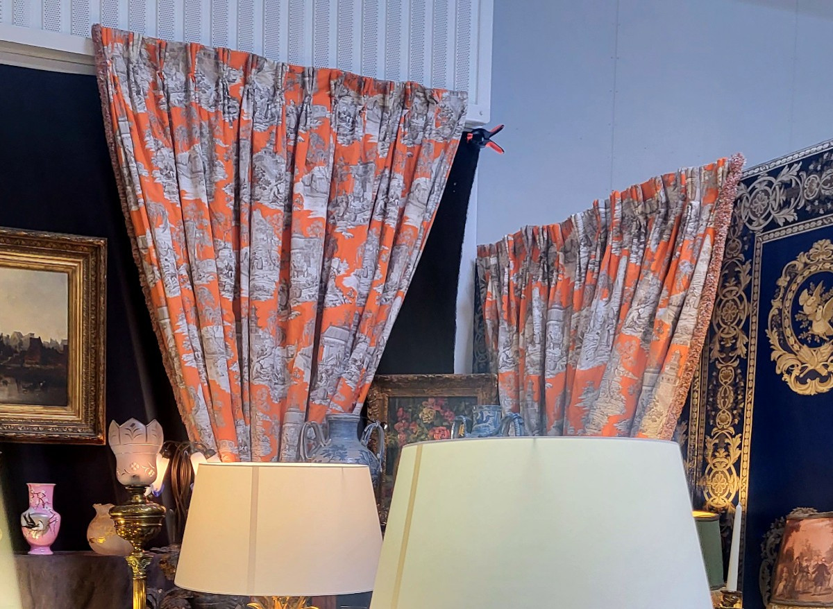 Paire de rideaux luxueux de Manuel Canovas La Musardiere, 3 épaisseurs XXeme-photo-2