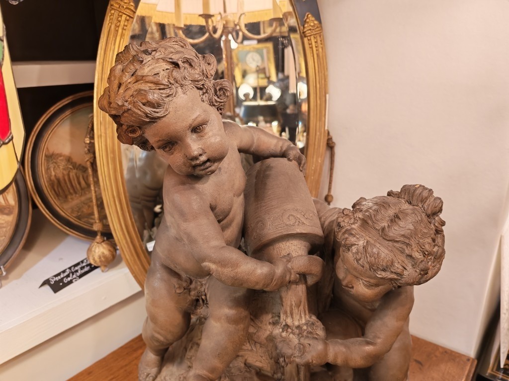 Important Terracotta Sculpture Signed And Dated Boizot, 1773-photo-2