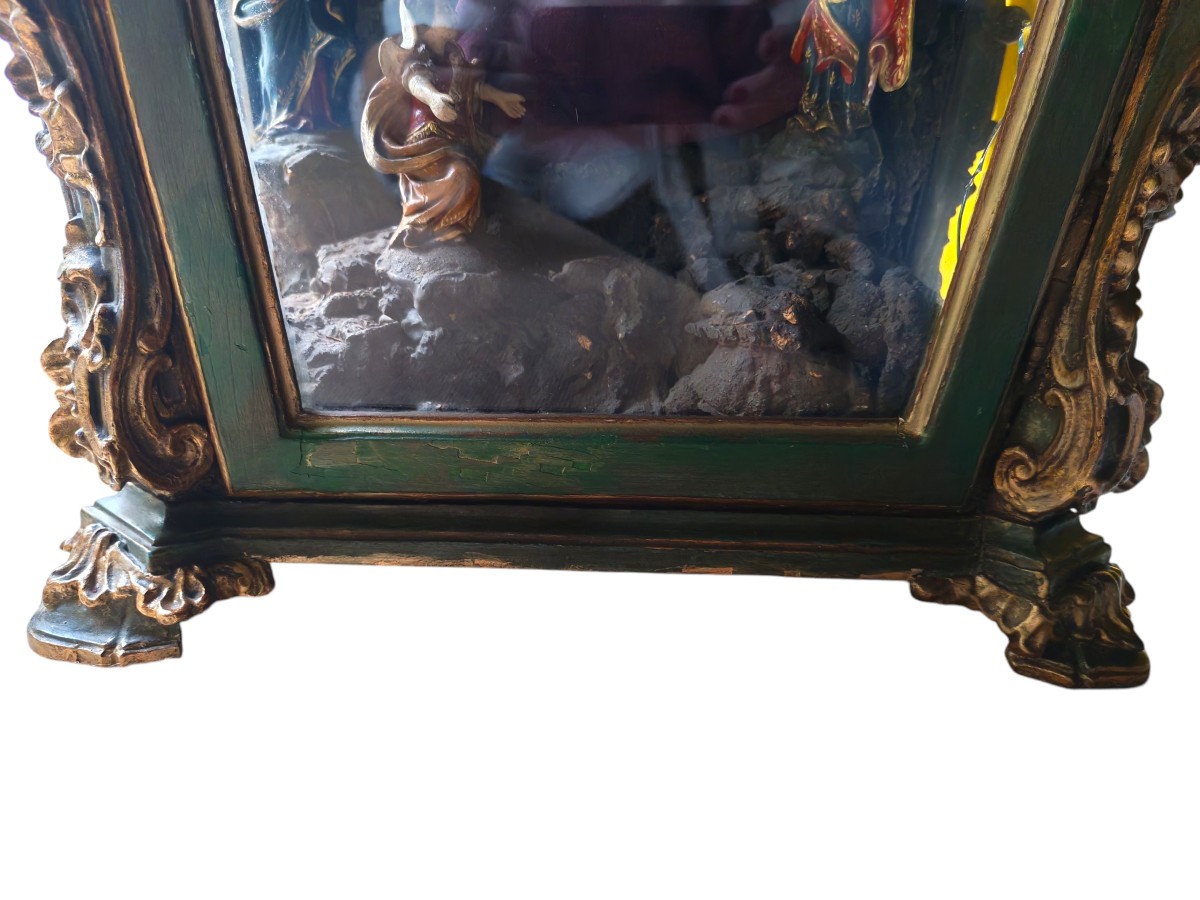 19th Century Baroque Devotional Reliquary-photo-2