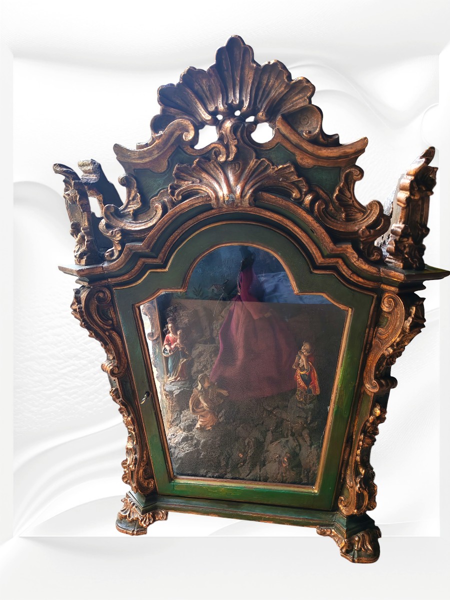 19th Century Baroque Devotional Reliquary