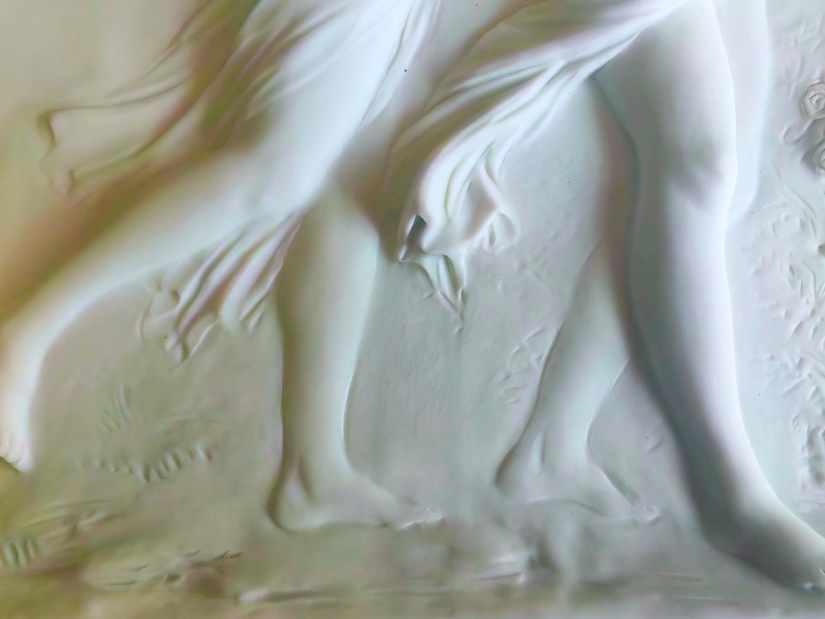 Bas Relief In Sèvres Cookie - 20th Century-photo-2