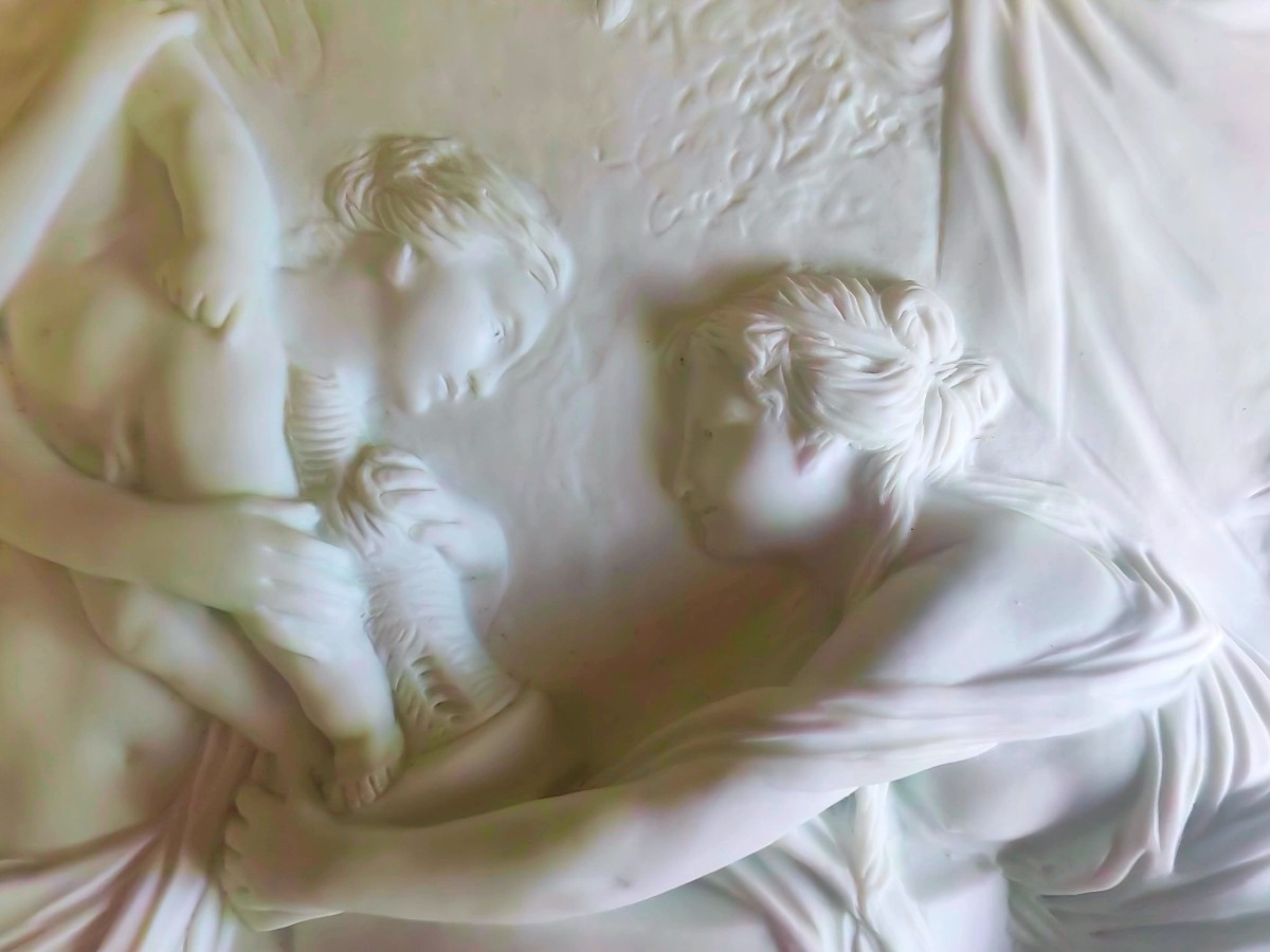 Bas Relief In Sèvres Cookie - 20th Century-photo-4