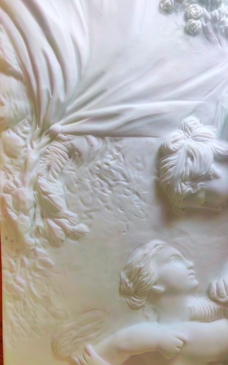 Bas Relief In Sèvres Cookie - 20th Century-photo-1