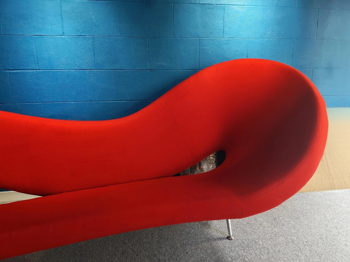 Very Large Contemporary Victoria And Albert Sofa, Designed By Ron Arad For Moroso, 20th Century-photo-2