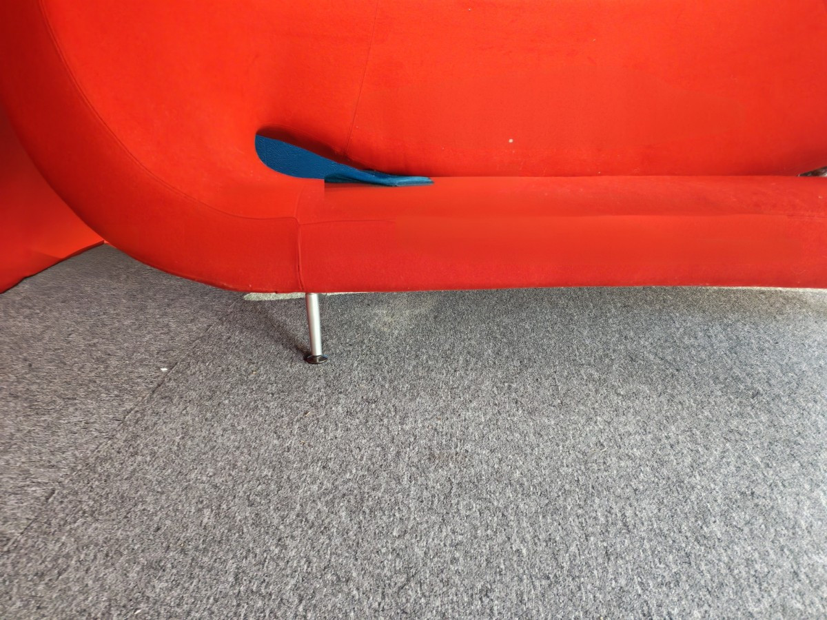 Very Large Contemporary Victoria And Albert Sofa, Designed By Ron Arad For Moroso, 20th Century-photo-3