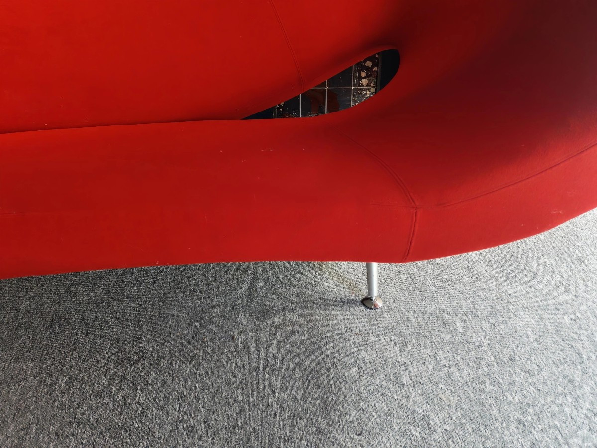 Very Large Contemporary Victoria And Albert Sofa, Designed By Ron Arad For Moroso, 20th Century-photo-4