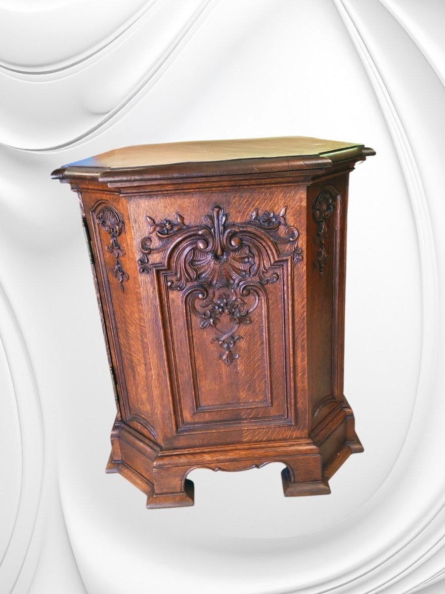 Confiturier provincial Normand, style Louis XV / Rococo Revival XIXeme-photo-4