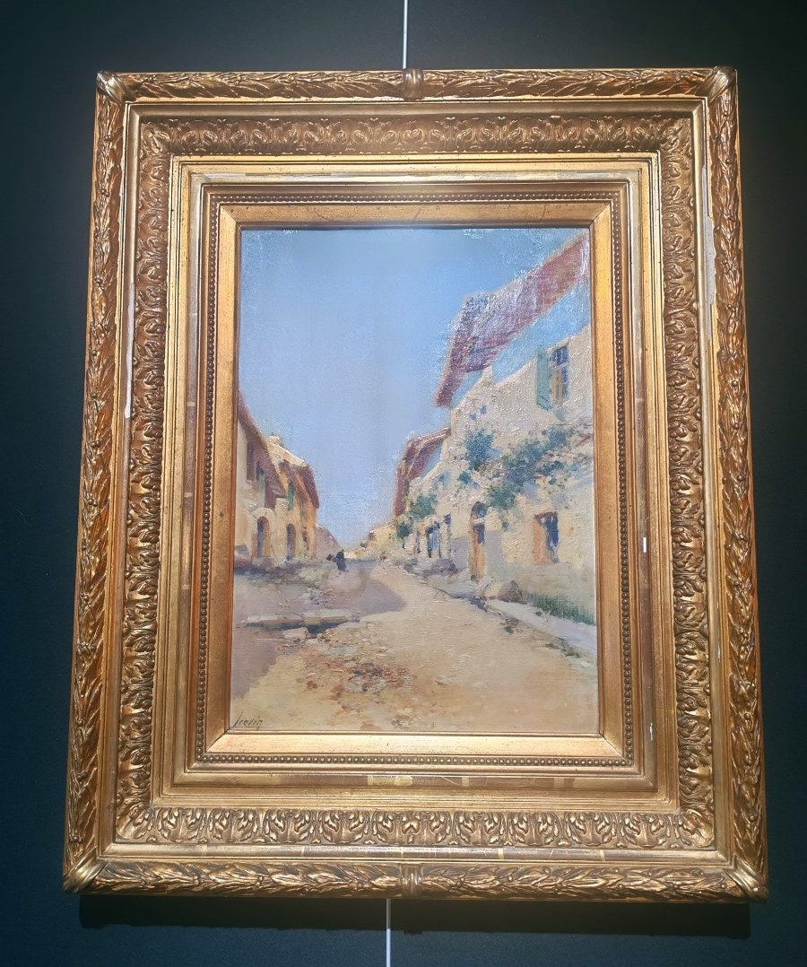 Peinture à l'huile sur toile signée « Lieven » (1854–1941) —  pseudonyme du peintre Galoue