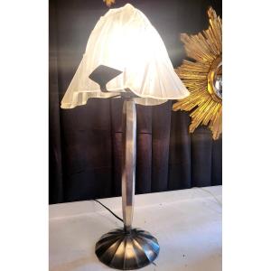 Lampe Degue En Verre Moulé