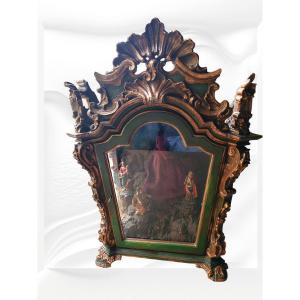 19th Century Baroque Devotional Reliquary