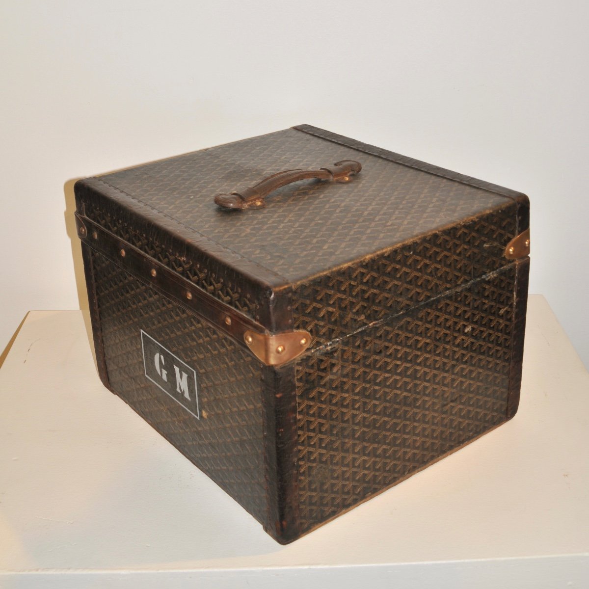 Goyard Hat Trunk-photo-2