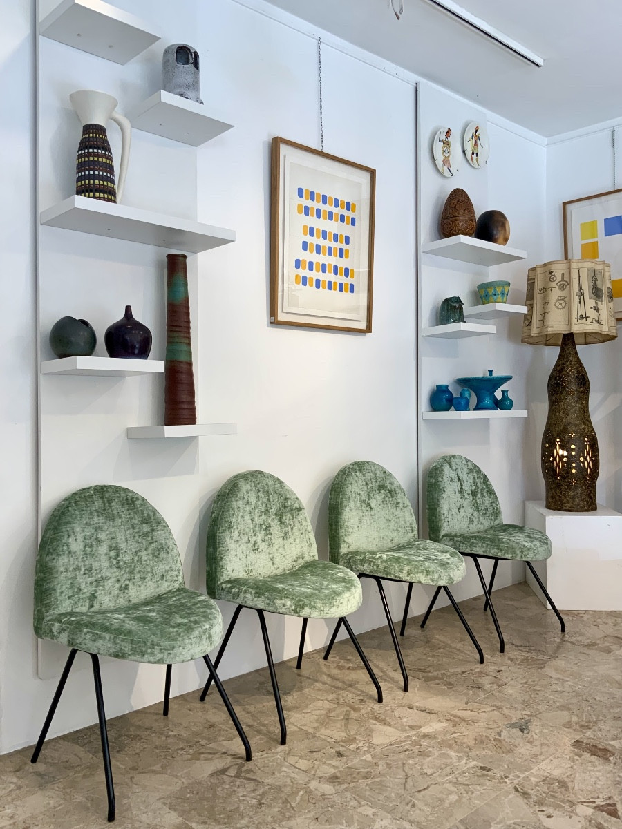 4 Joseph-andré Motte Chairs