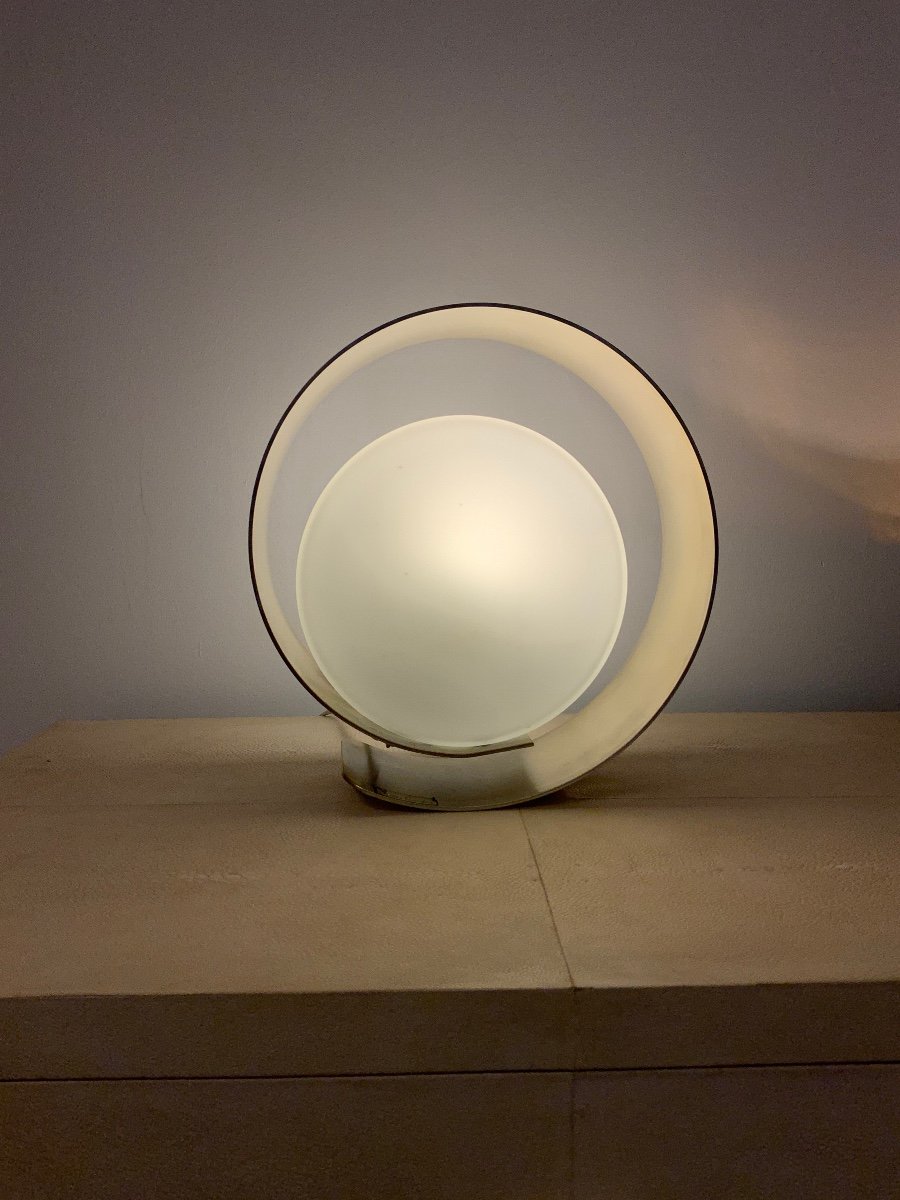 Lamp Signed Pierre Cardin 1970s-photo-2