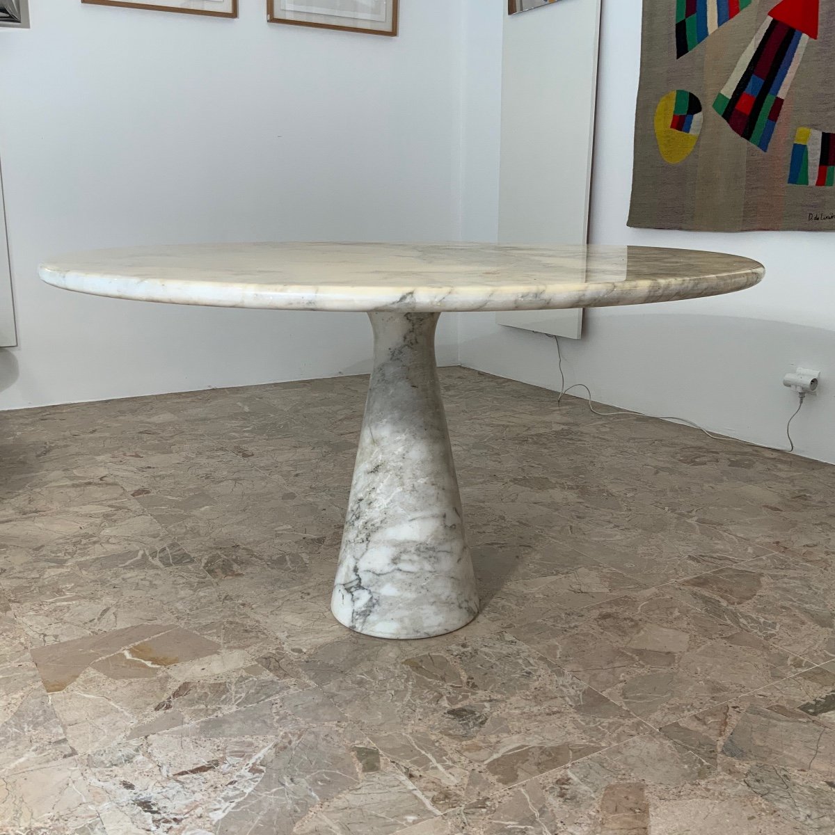 Marble Dining Table By Angelo Mangiarotti-photo-2