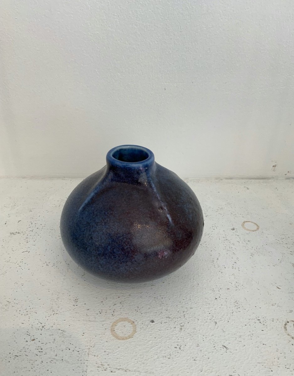 Vase en porcelaine émaillée par Tim Orr-photo-2