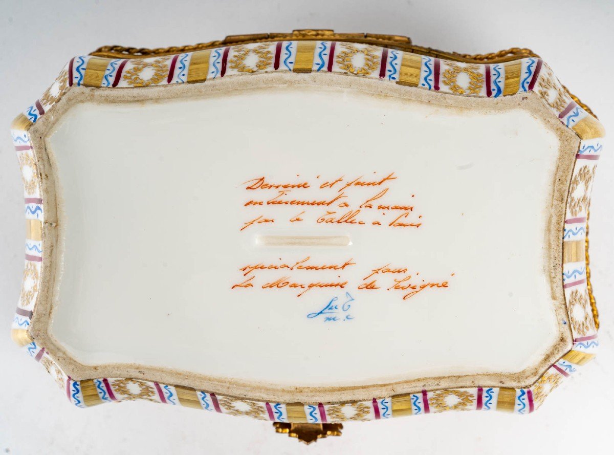 Le Tallec  "Coffret  Grignan  bleu" pour La Marquise de Sévigné-photo-3