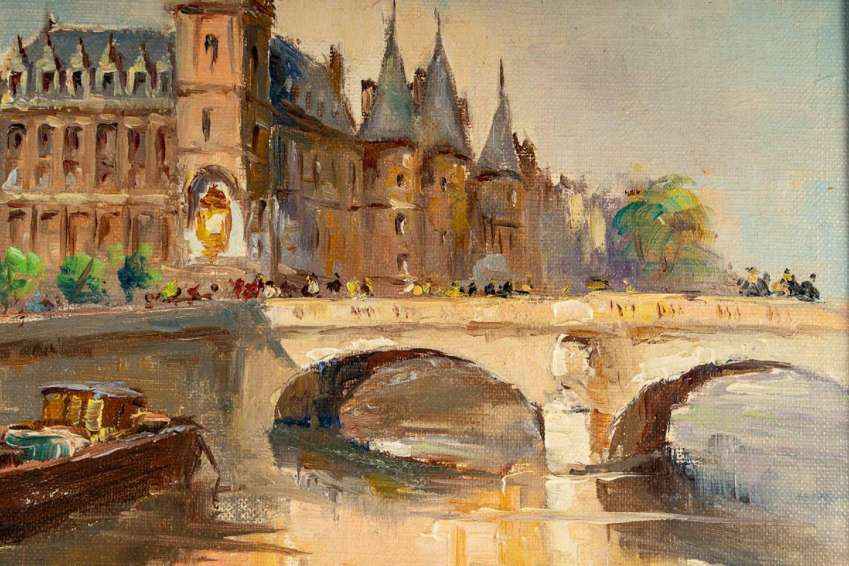 Paris " Le Pont au Change " 1830-photo-4