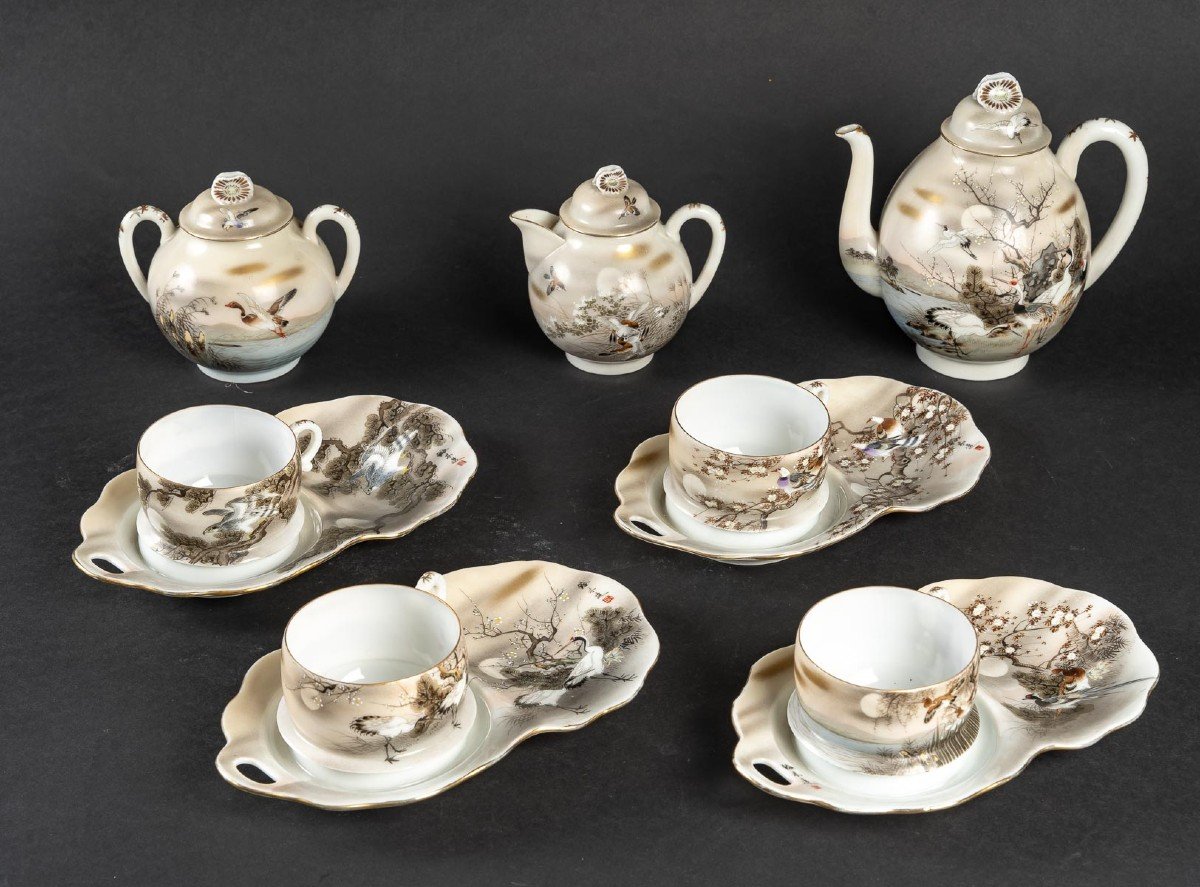 Tea Service "japan XIXth Signed