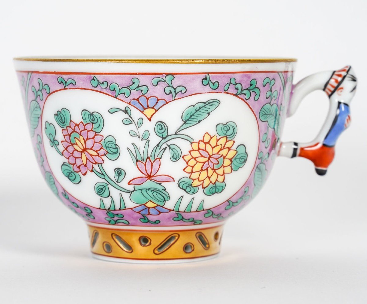 Chinese Cup "hérend" Nineteenth-photo-3