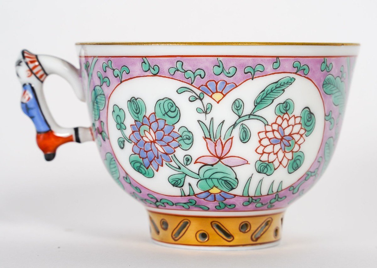 Chinese Cup "hérend" Nineteenth-photo-1