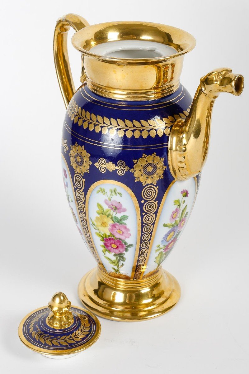 12 Cups + 1 Coffee Maker: Paris 1810 "désarnaux At The Crystal Staircase In Paris"-photo-1