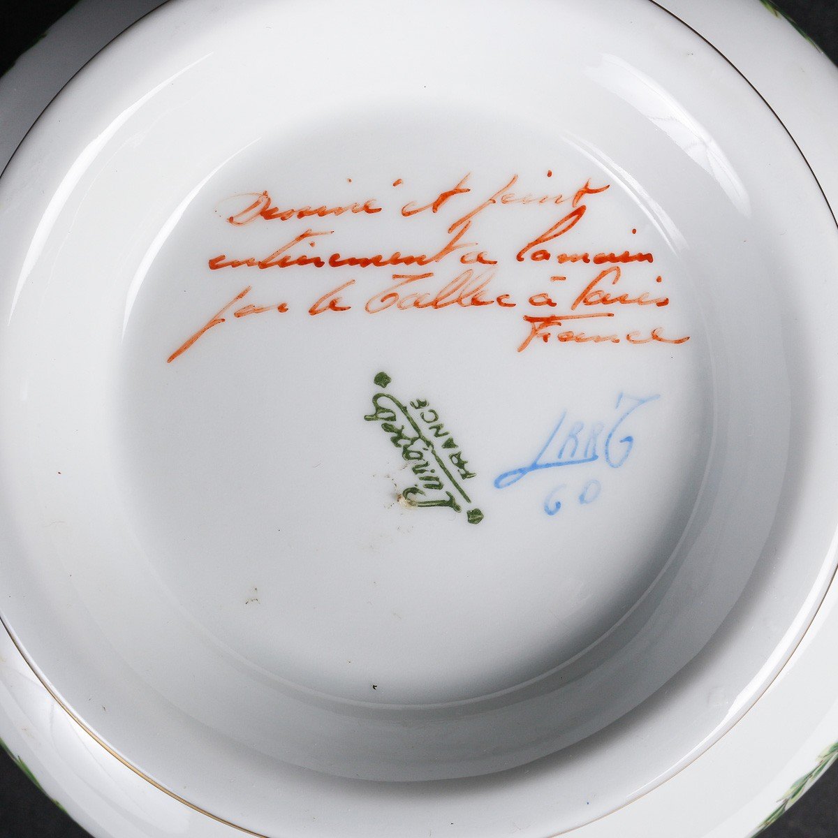 Le Tallec "Cache Pot "Bay leaves"-photo-2