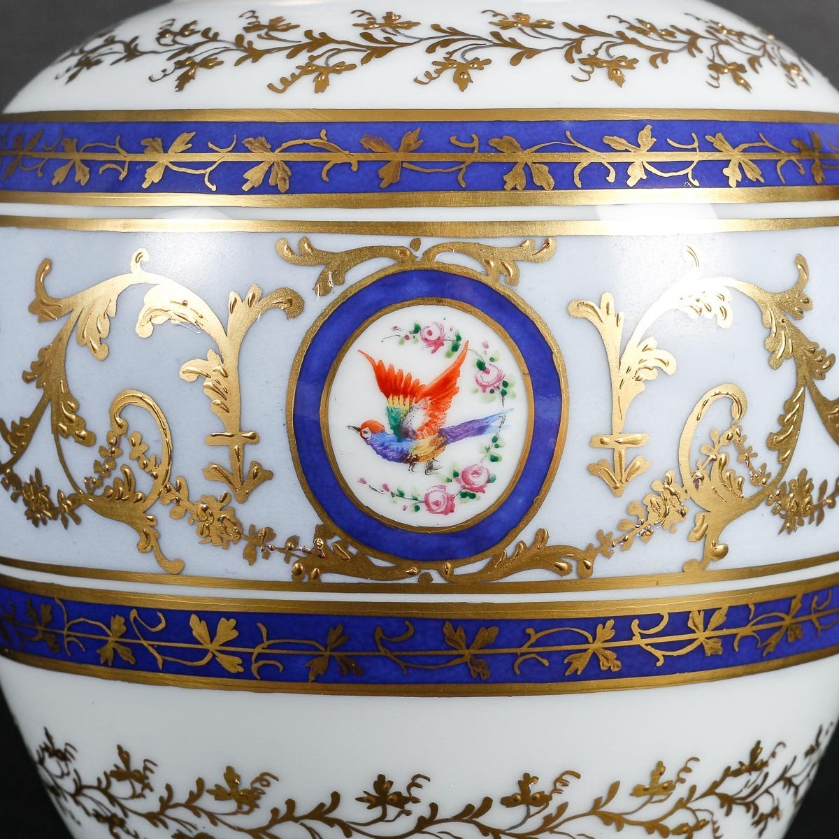 Le Tallec “ginger Pot” Baron Jourdan Bleu-photo-4