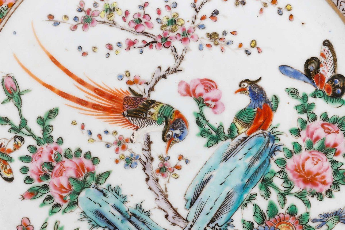 China Plate Late 18th Century-photo-3
