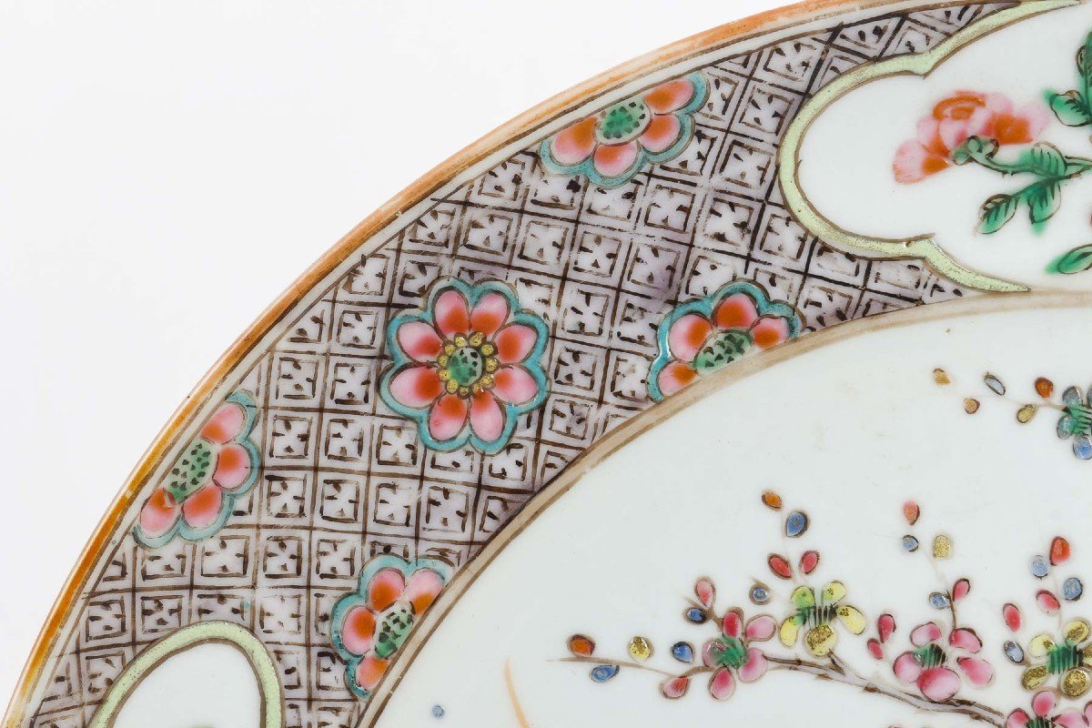 China Plate Late 18th Century-photo-1